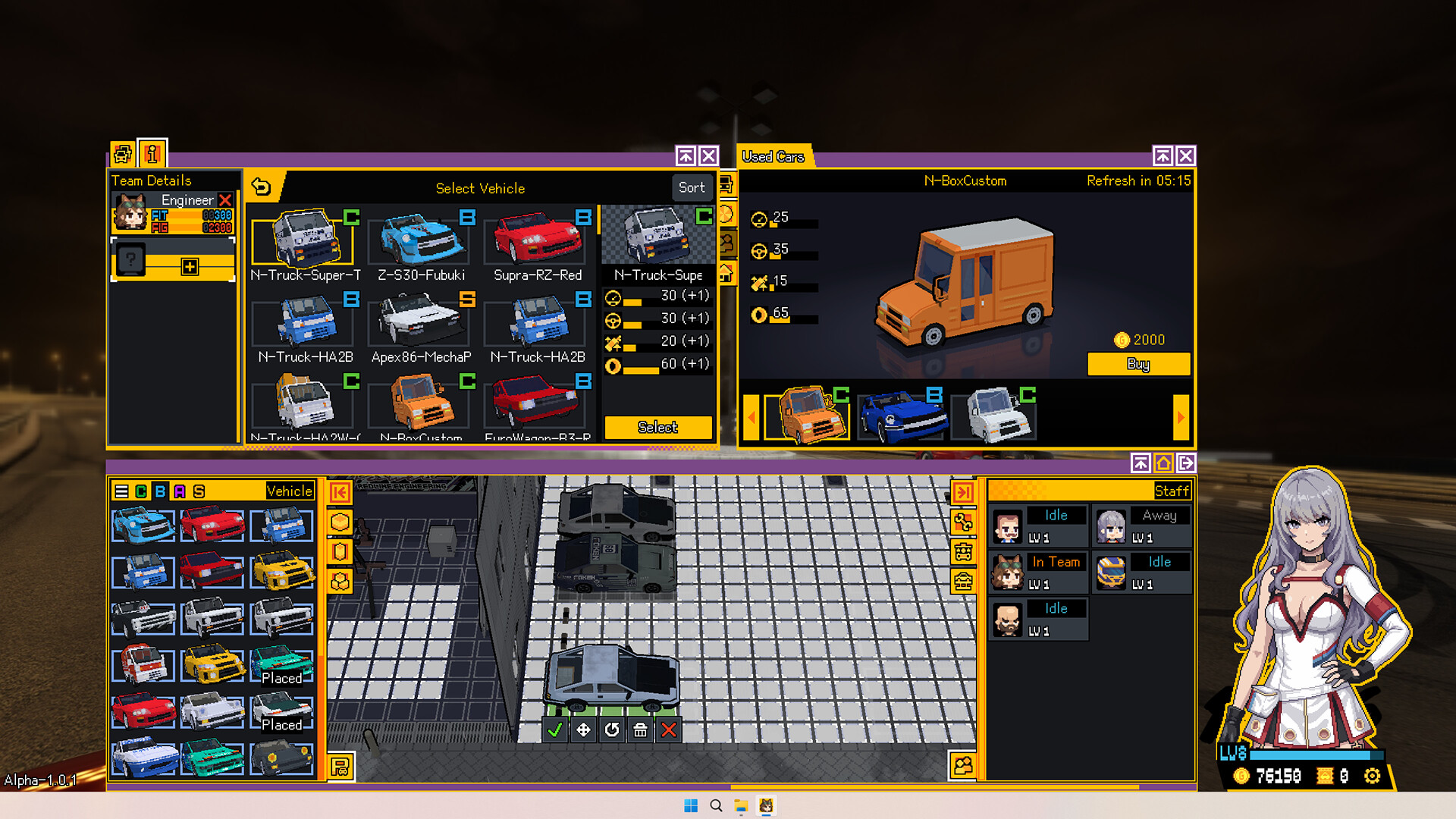 Infinite R: Idle Racing screenshot 1