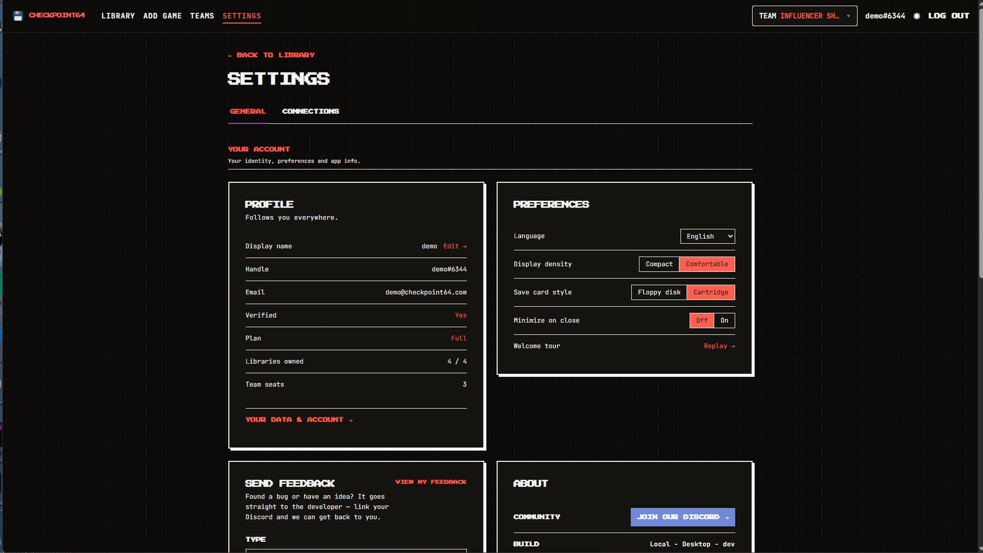 Checkpoint64: Manage your saves between friends screenshot 4