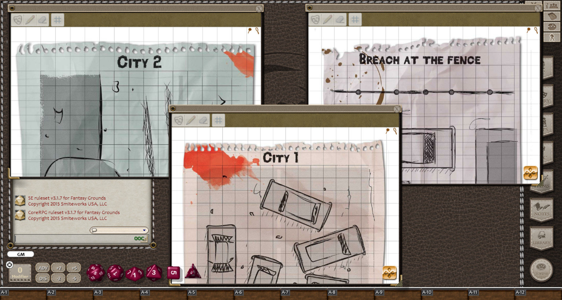 Fantasy Grounds - War of the Dead Chapter 2 Map Pack screenshot 2