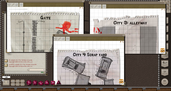 Fantasy Grounds - War of the Dead Chapter 2 Map Pack