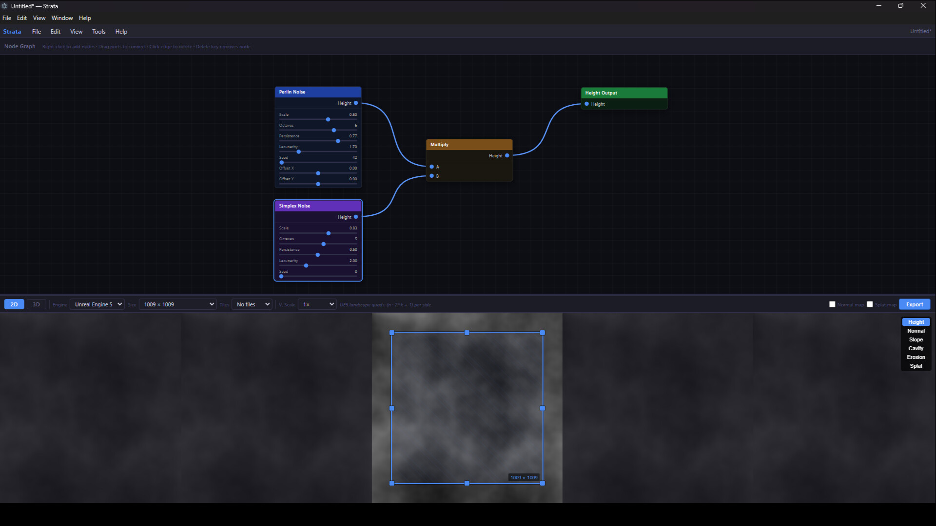 Strata screenshot 1