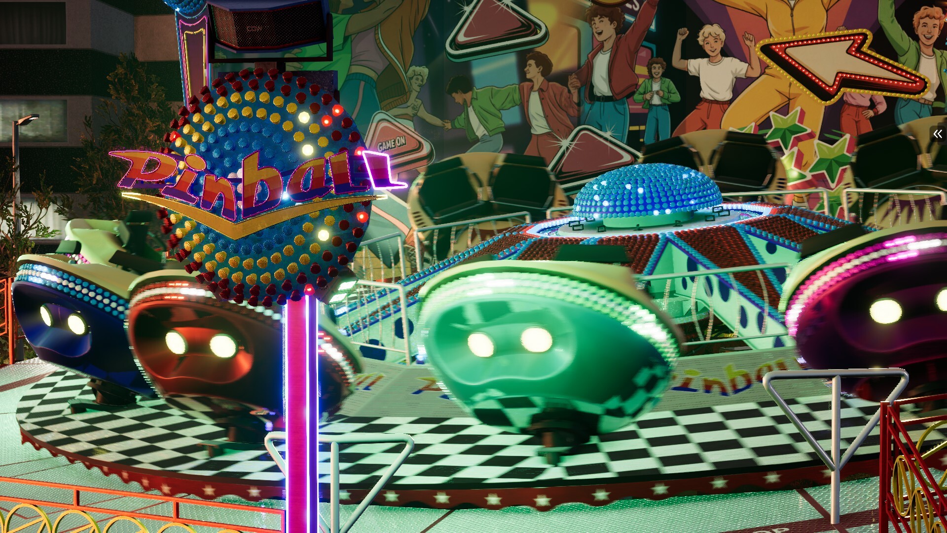 Скриншот Fairground Online - Pinball — кадр 15