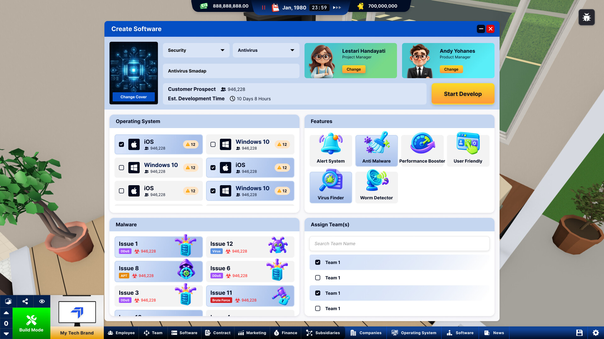 Hacker Inc. screenshot 3