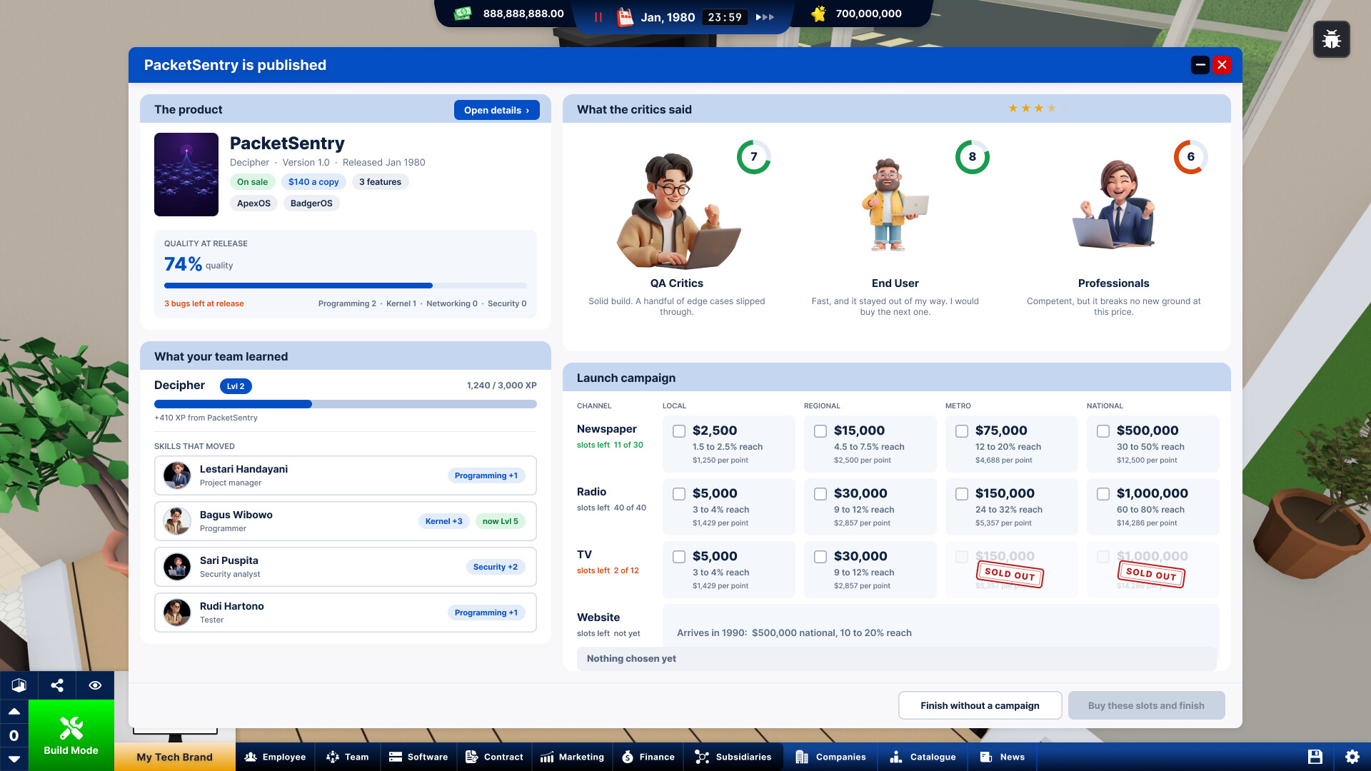 Hacker Inc. screenshot 4