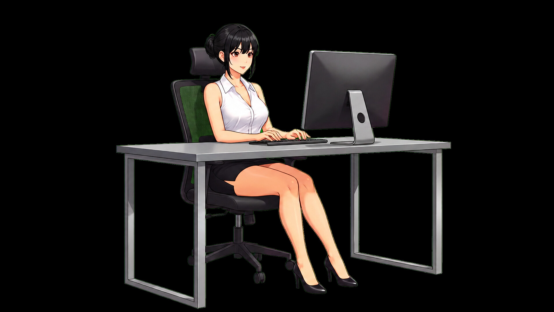 My Deskmate Douki-Cyan screenshot 1