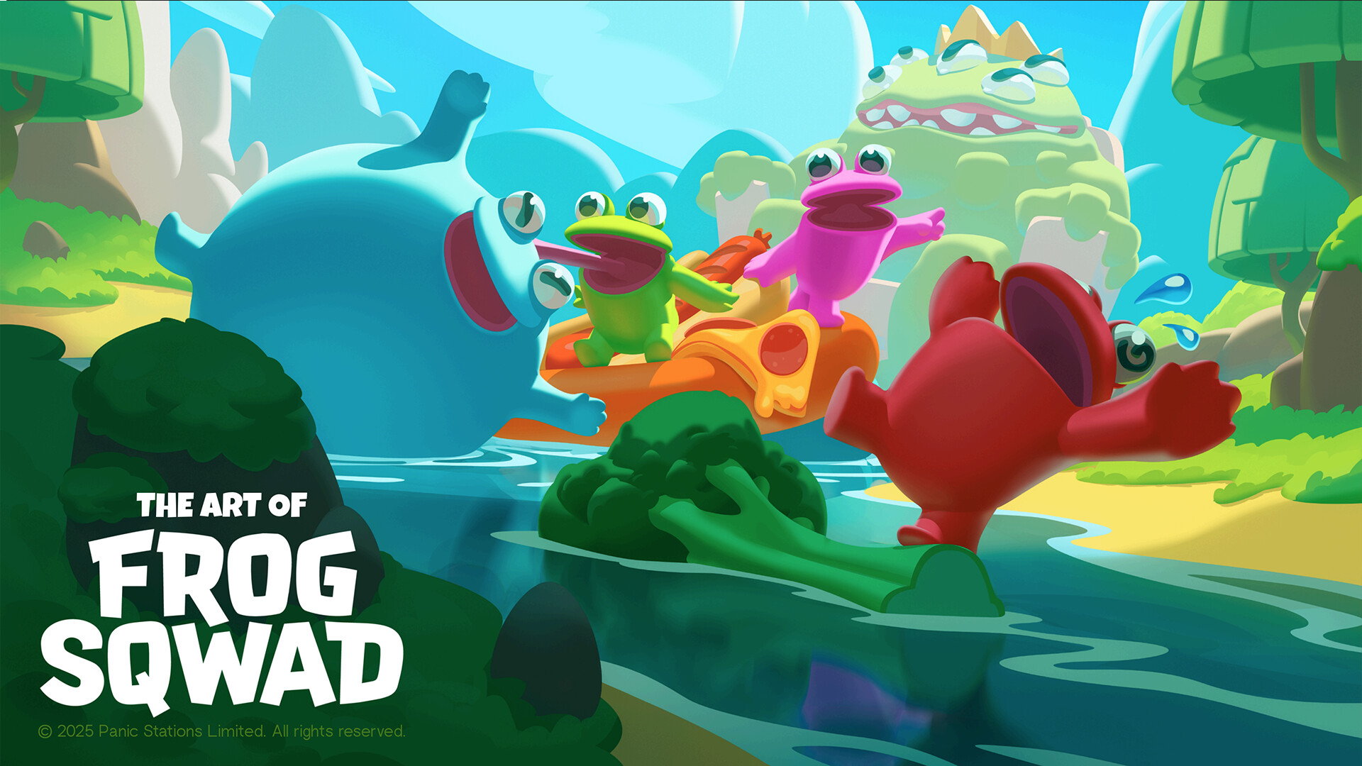 Frog Sqwad ๐ธ Artbook Featured Screenshot #1