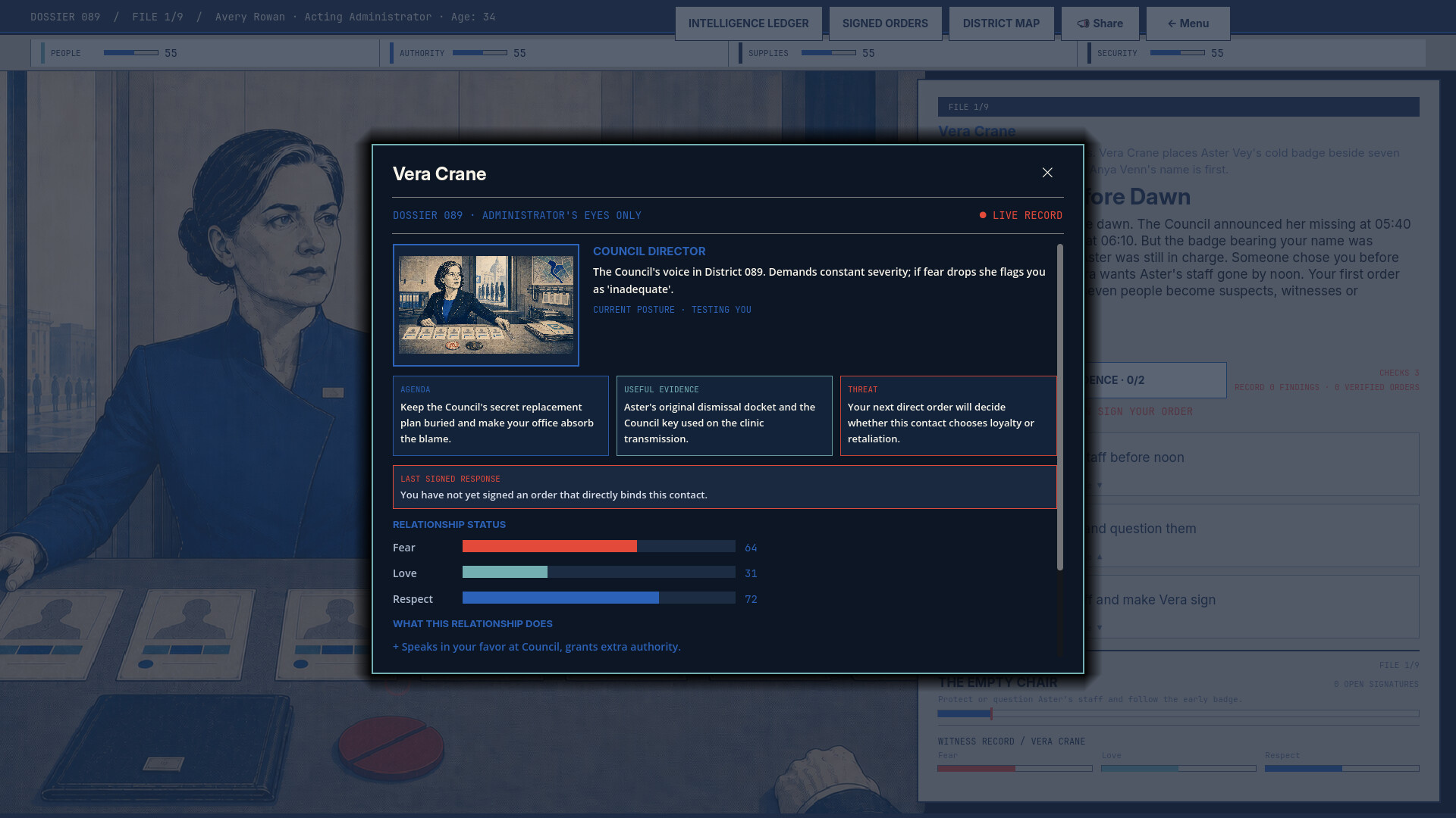 DOSSIER 089 screenshot