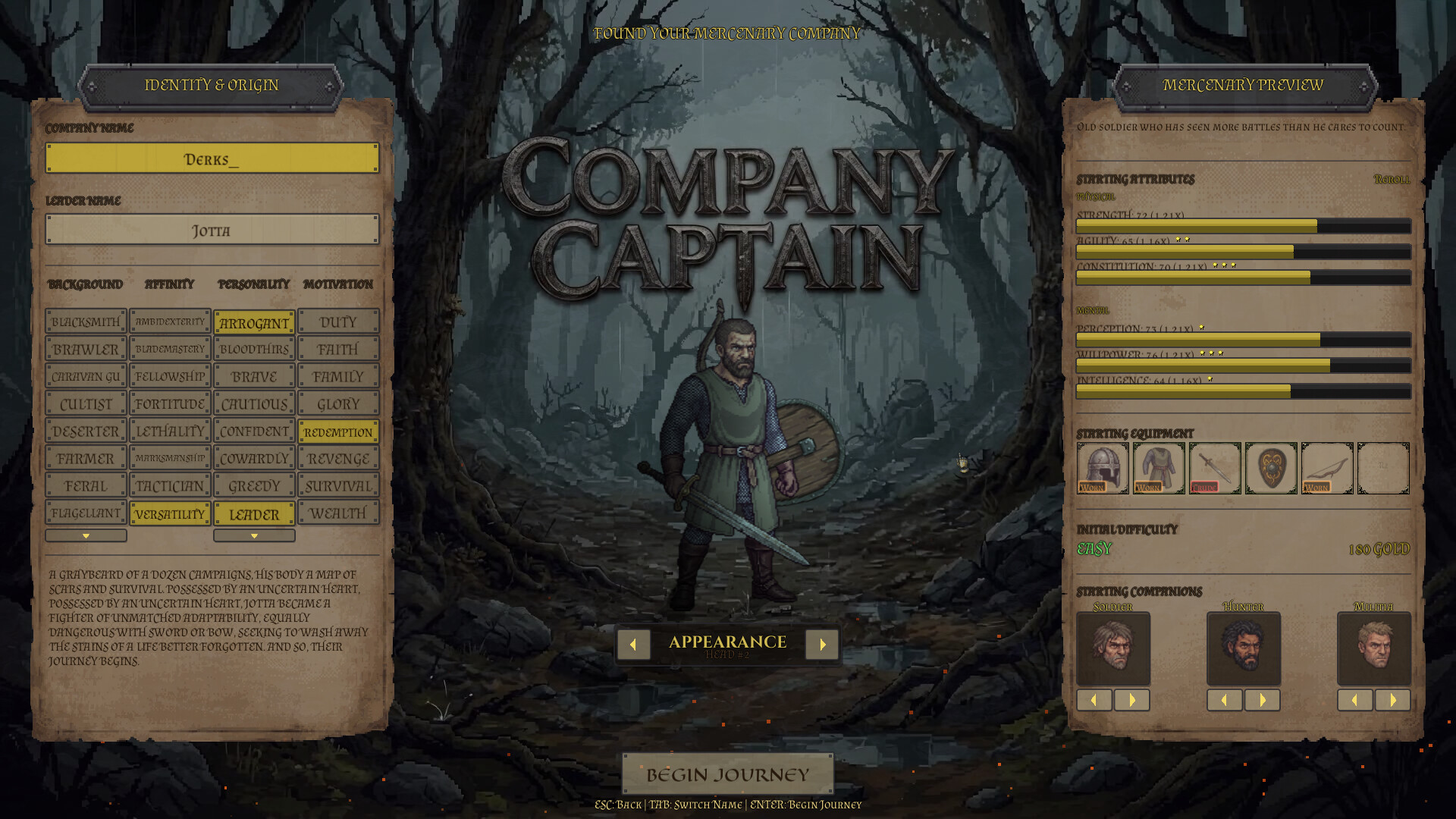 Company Captain: Westashes screenshot 1