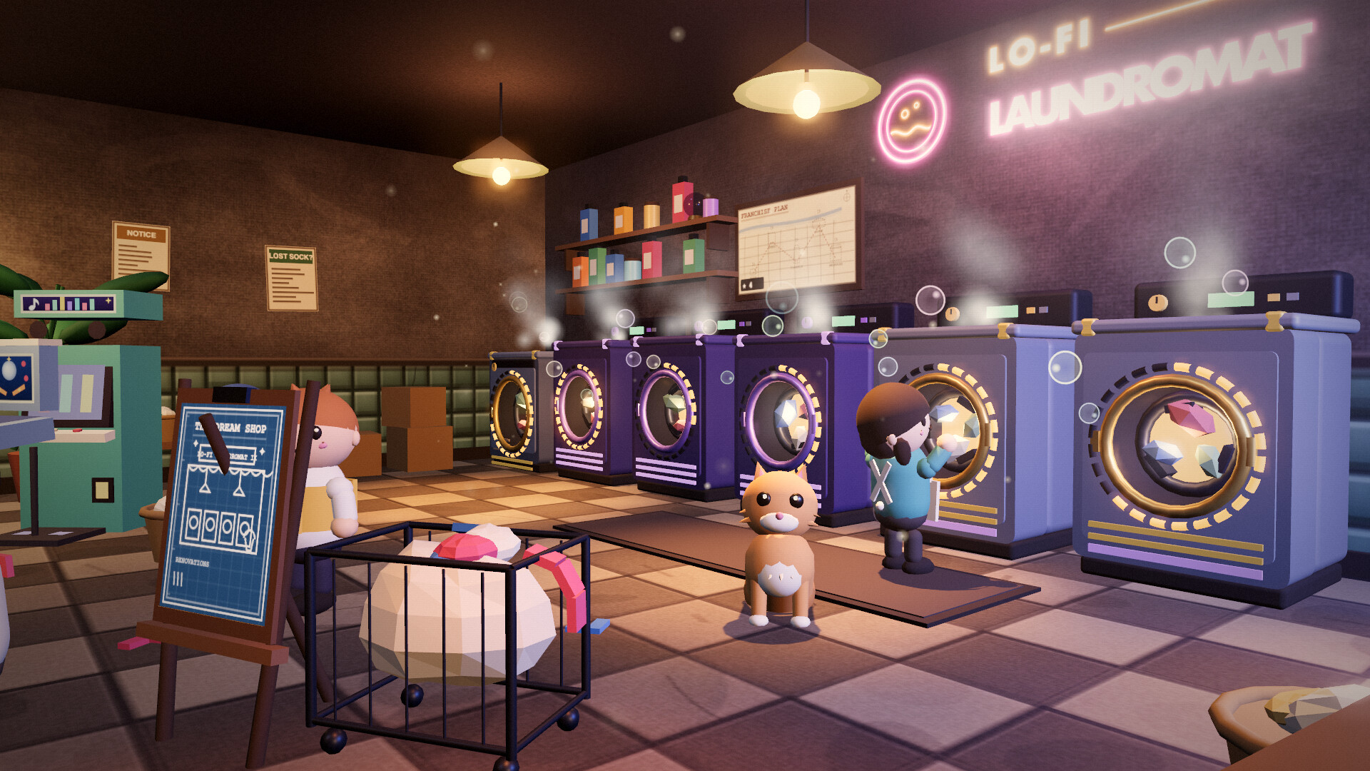 Lo-Fi Laundromat 스크린샷 3