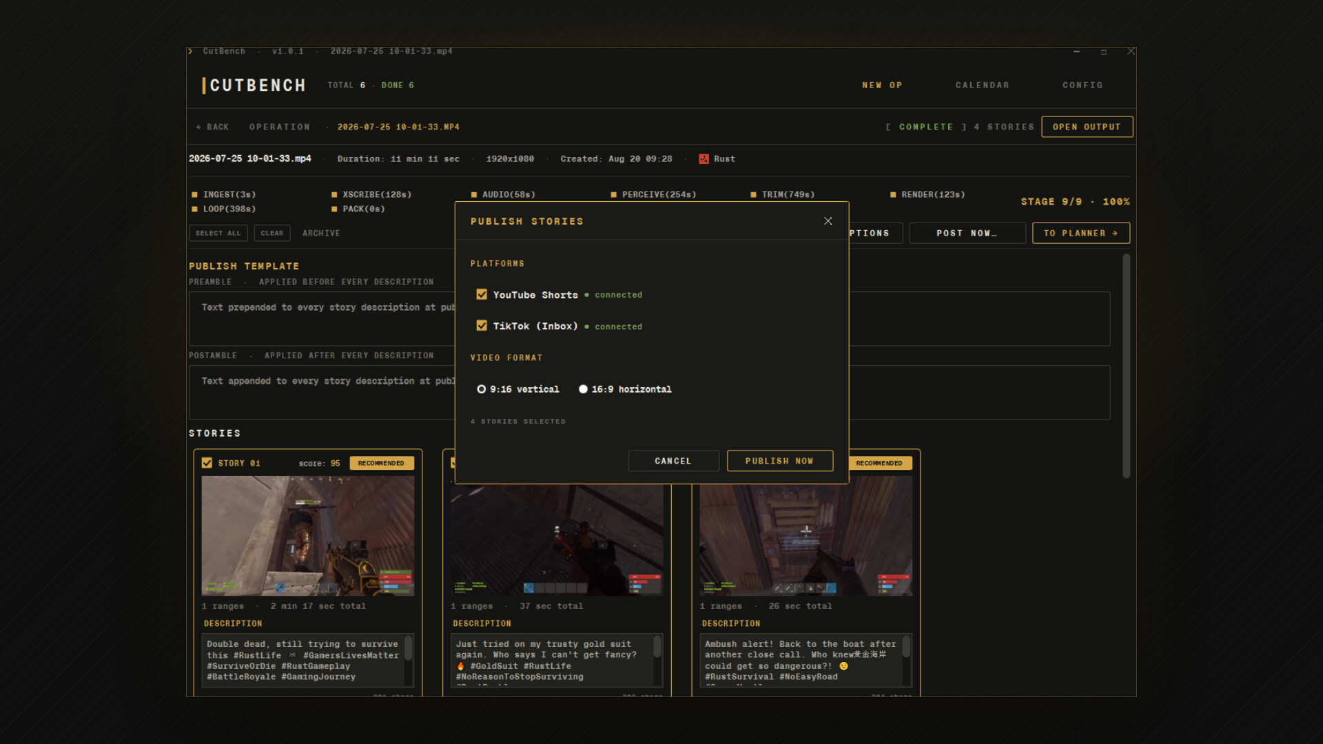 CutBench: AI Gameplay Clip Maker screenshot 4