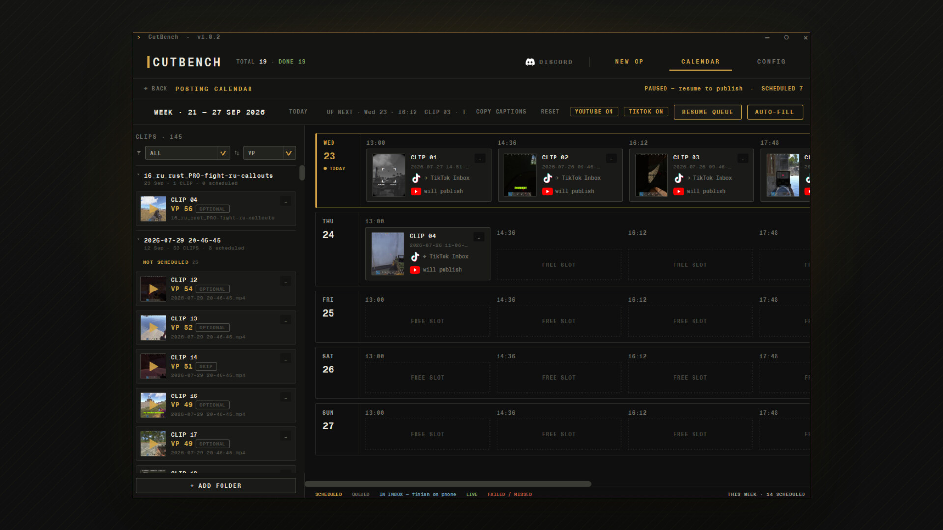 CutBench: AI Gameplay Clip Maker screenshot 4