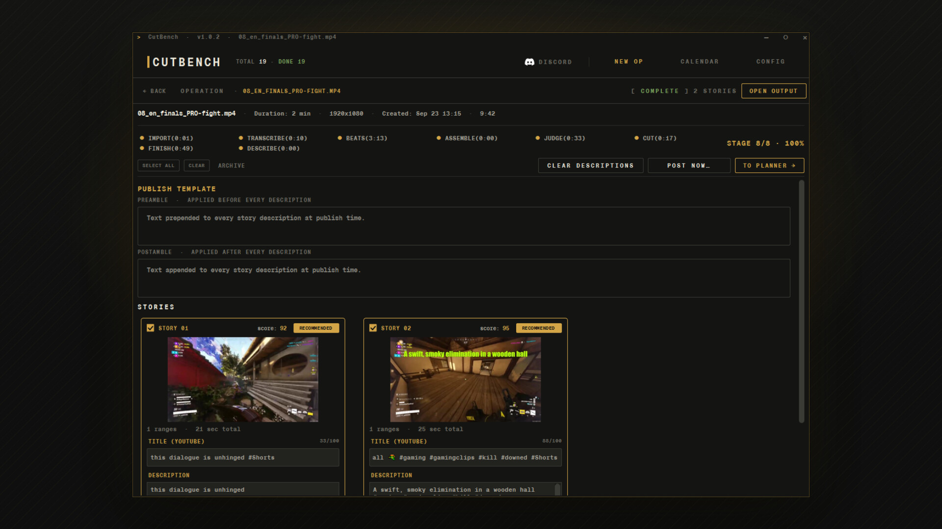 CutBench: AI Gameplay Clip Maker screenshot 2