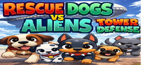 Rescue Dogs vs Aliens Tower Defense