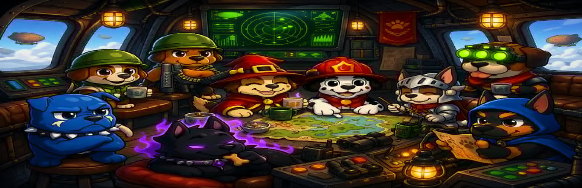 Rescue Dogs vs Aliens Tower Defense