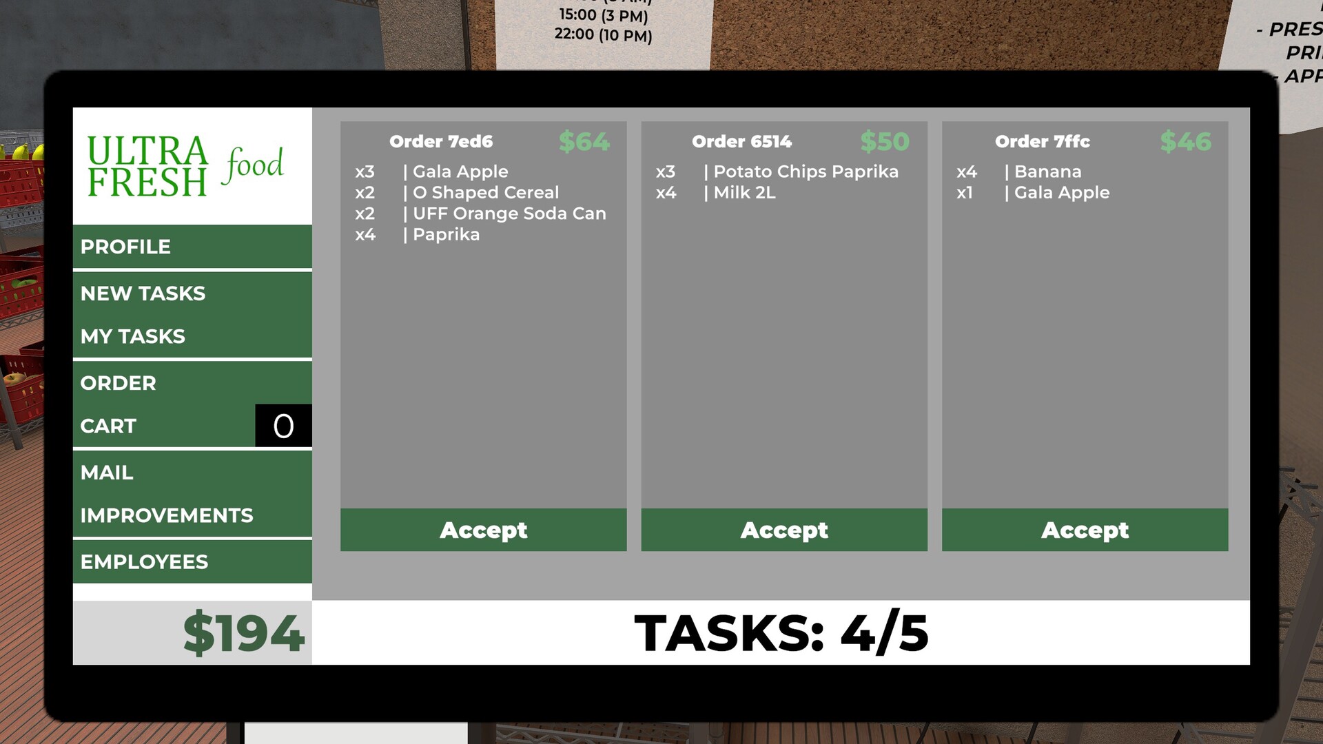 Order Picker Simulator