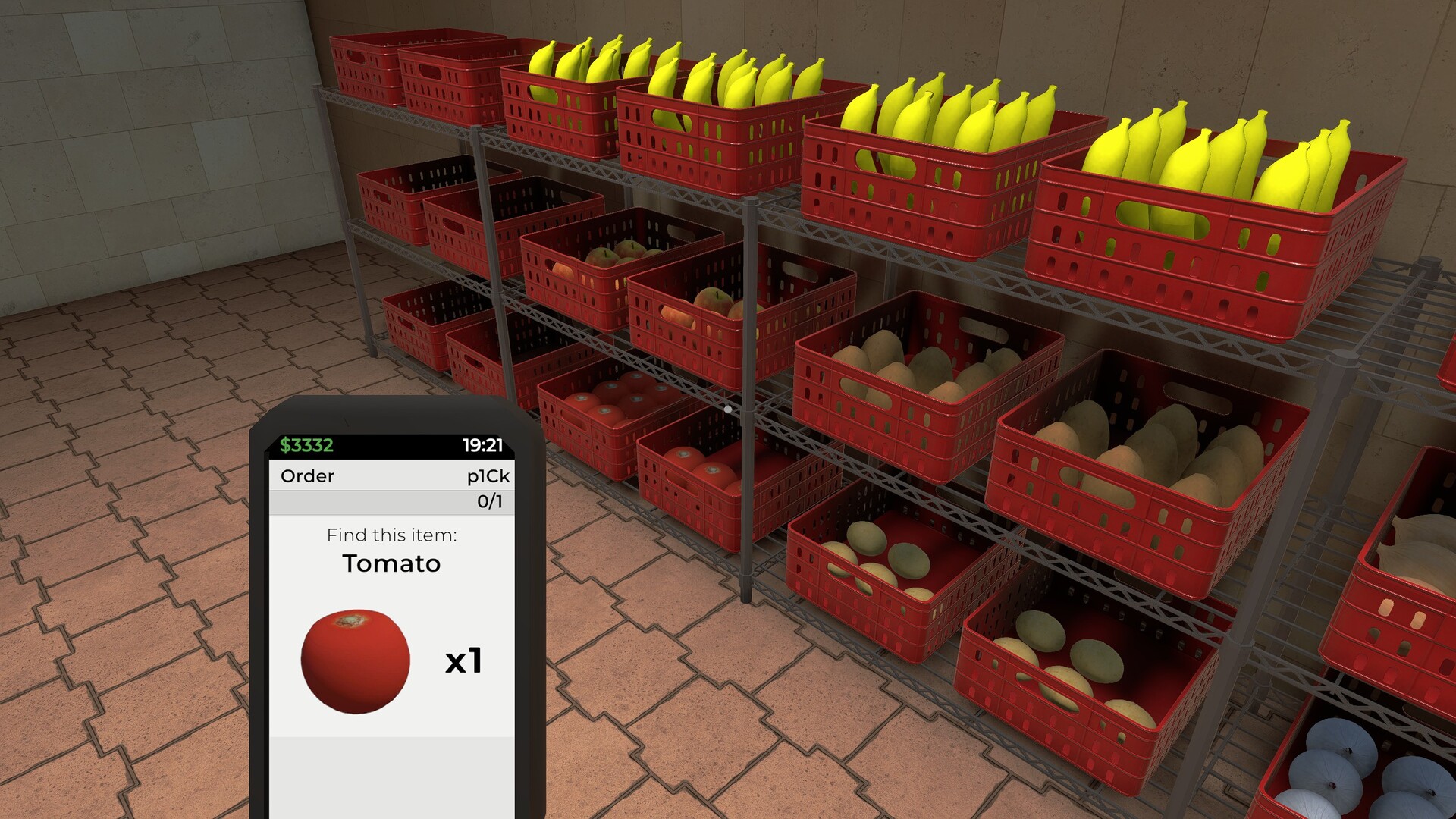 Order Picker Simulator screenshot 1