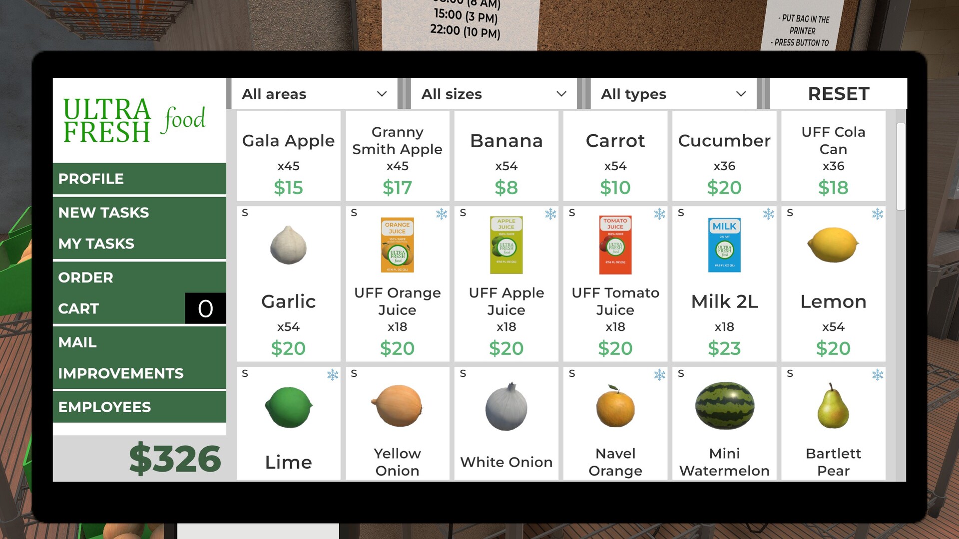 Order Picker Simulator