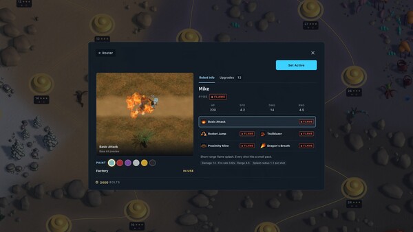 Mesozoic Protocol Screenshot