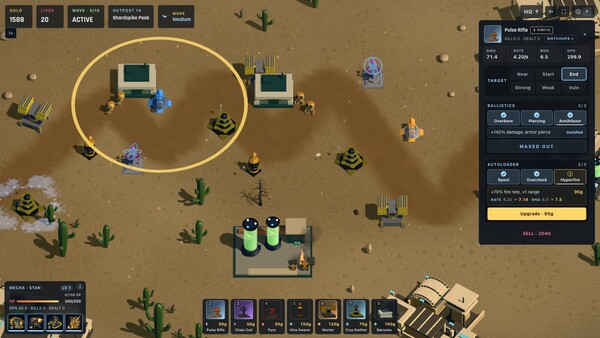 Mesozoic Protocol Screenshot