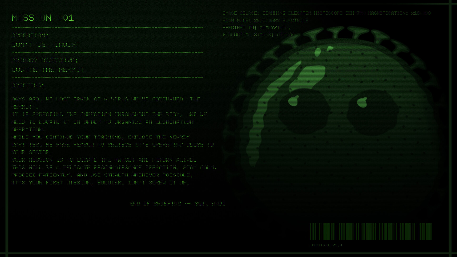 Leukocyte screenshot 1