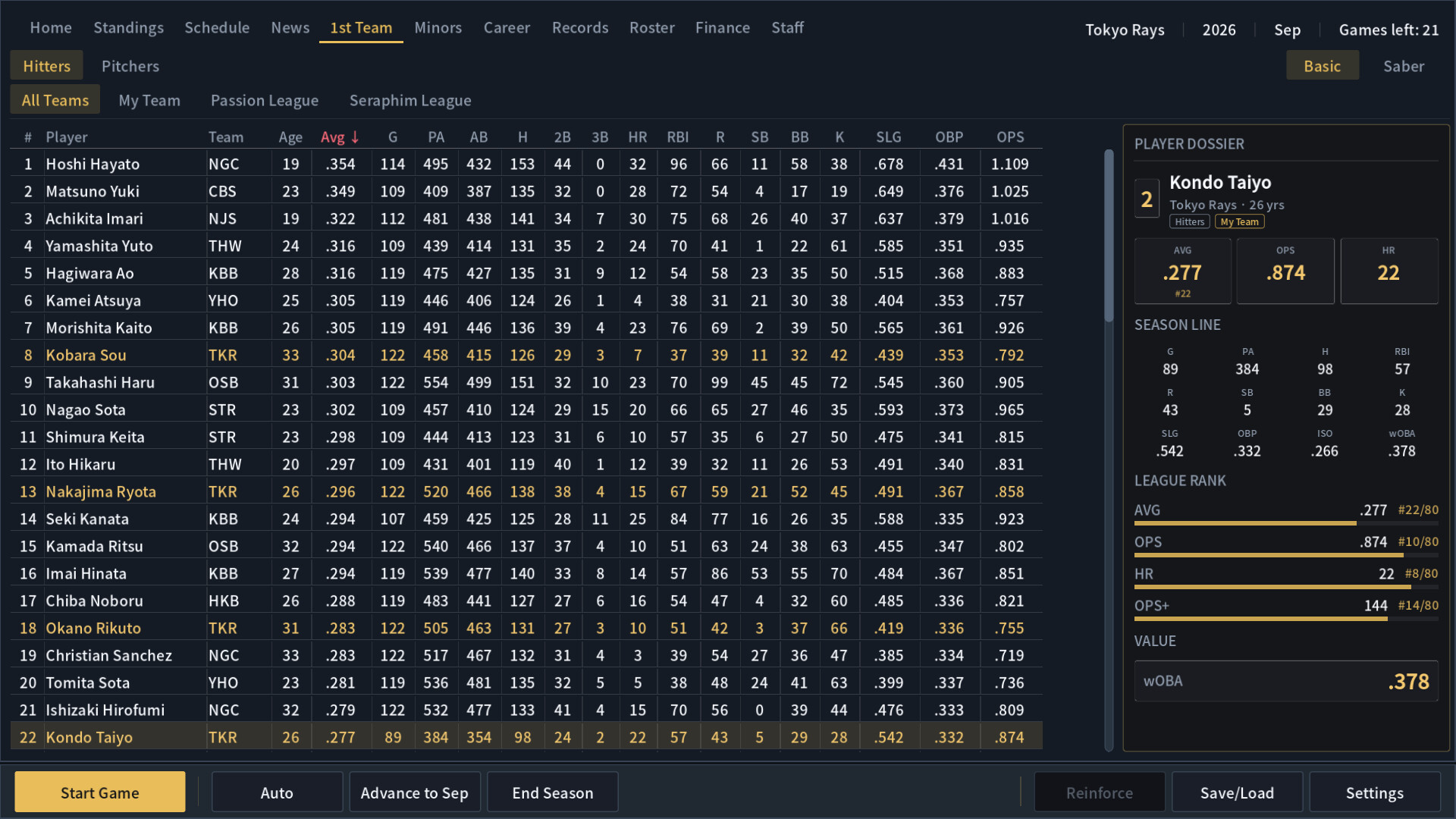 Hakoniwa Base Ball screenshot 8