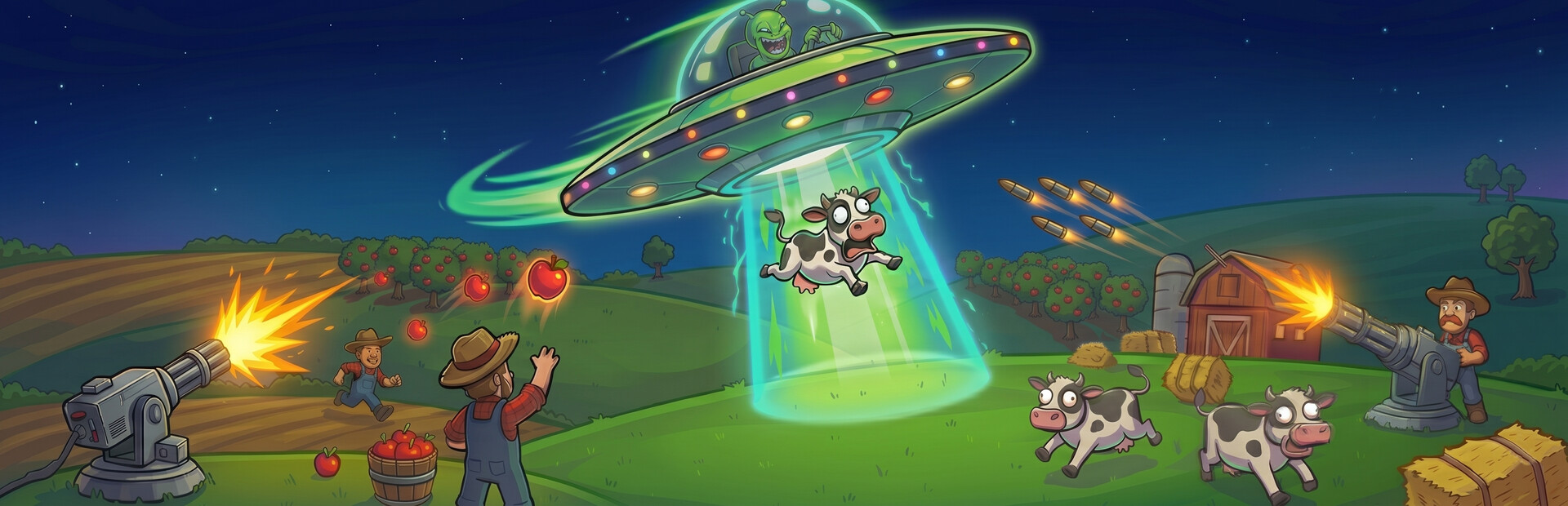 Cow Abduction Frenzy