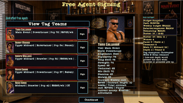 Territory Titans: Booking Wars スクリーンショット 4