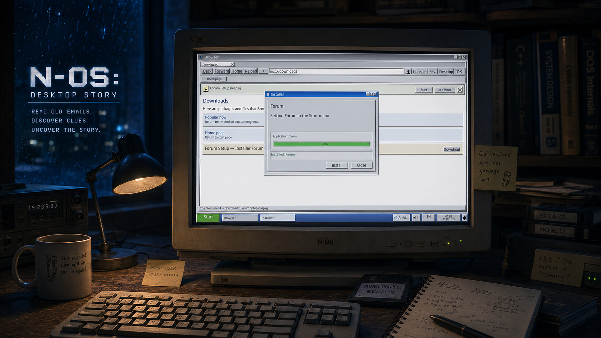 N-OS: Desktop Story screenshot 8