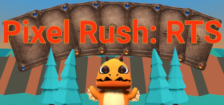 Pixel Rush: RTS header art