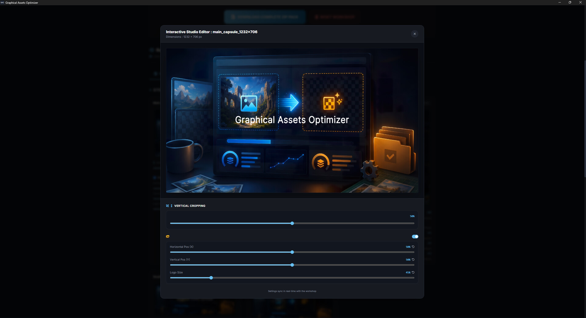 Graphical Assets Optimizer Featured Screenshot #1