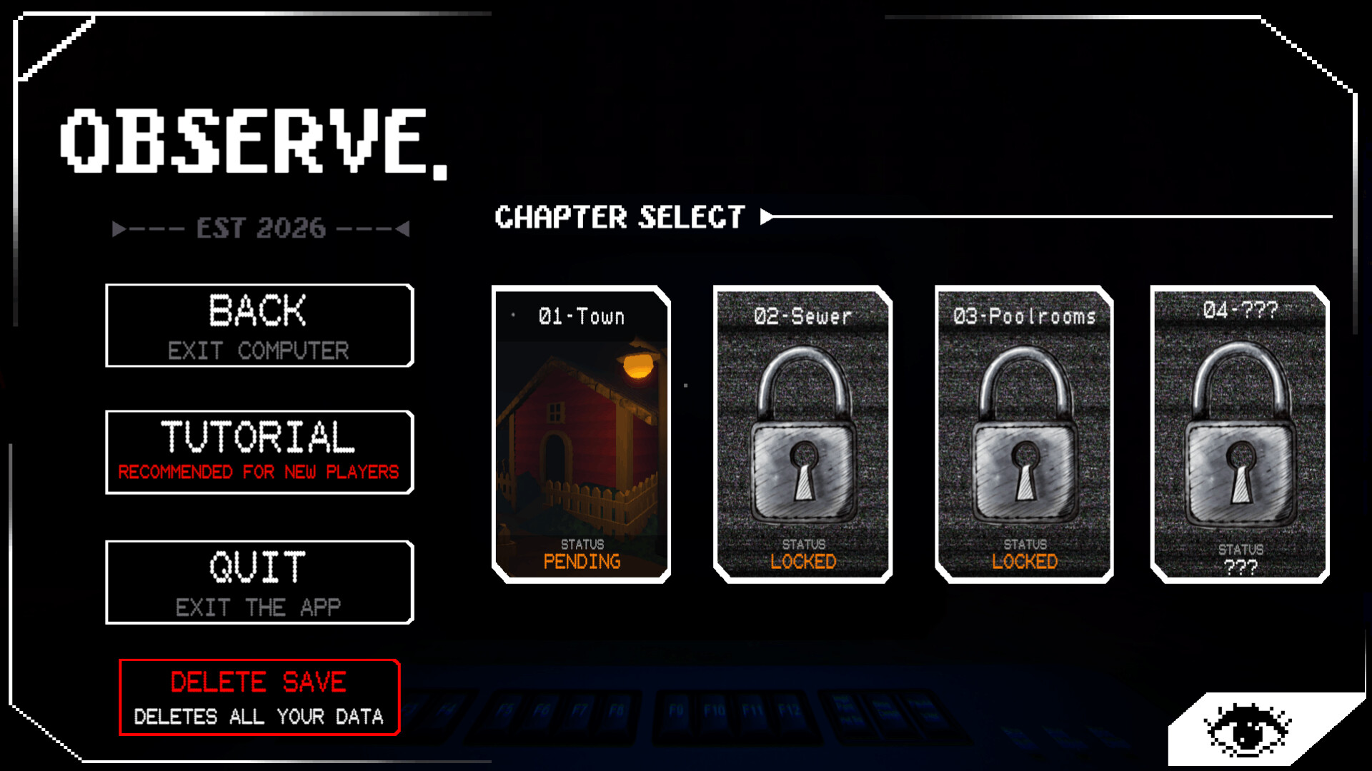 Observe. screenshot 1