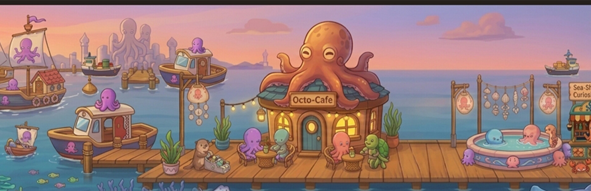 OctoDock: Cozy & Chill