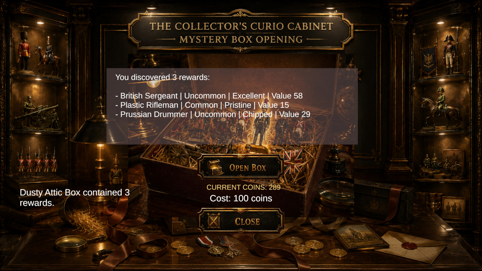 The Collector’s Curio Cabinet Toy Soldiers screenshot 2