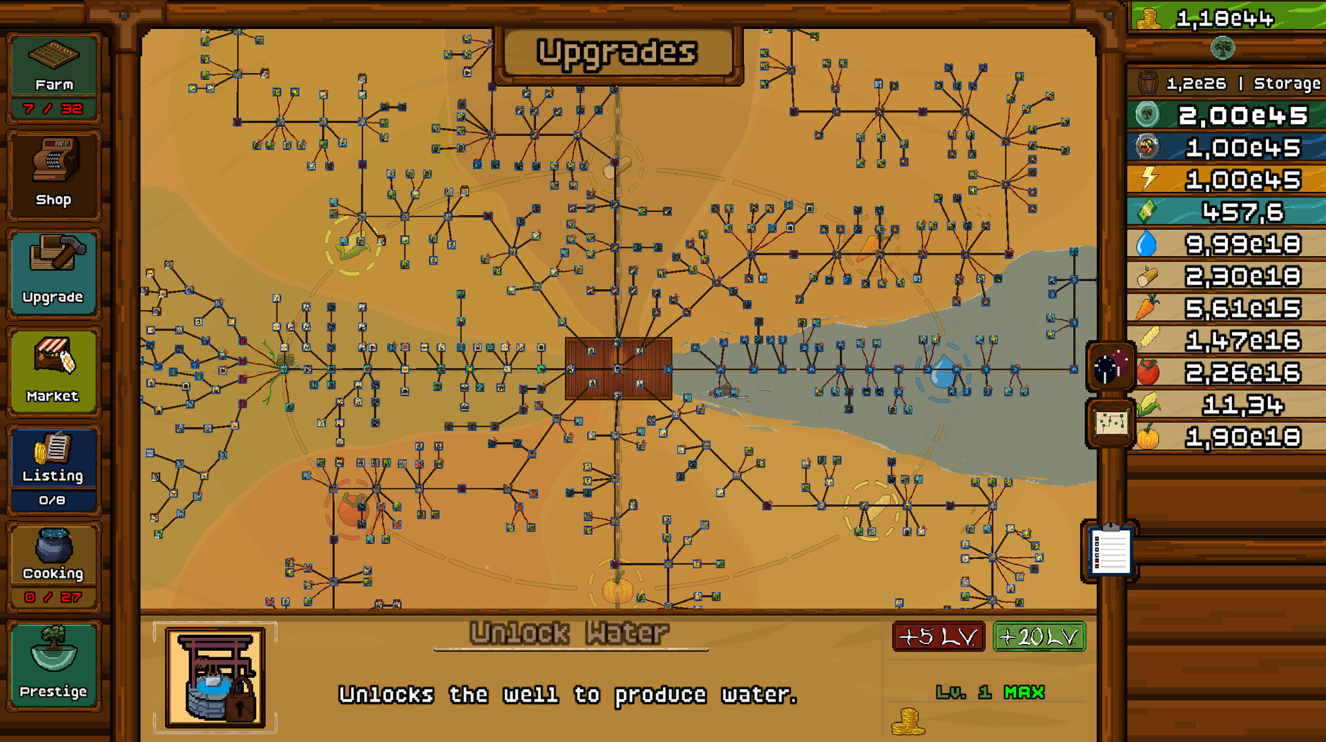Marketfield Idle screenshot 2