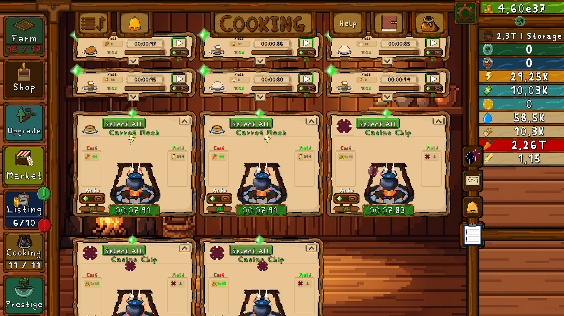 Marketfield Idle screenshot 4