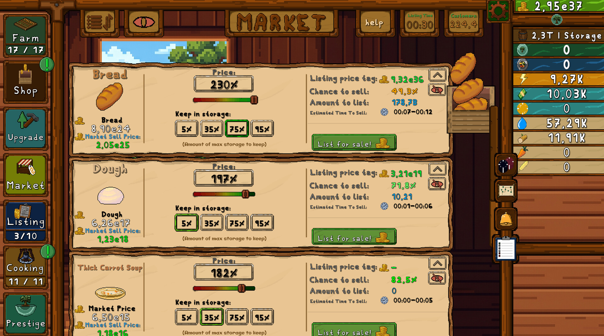 Marketfield Idle screenshot 5