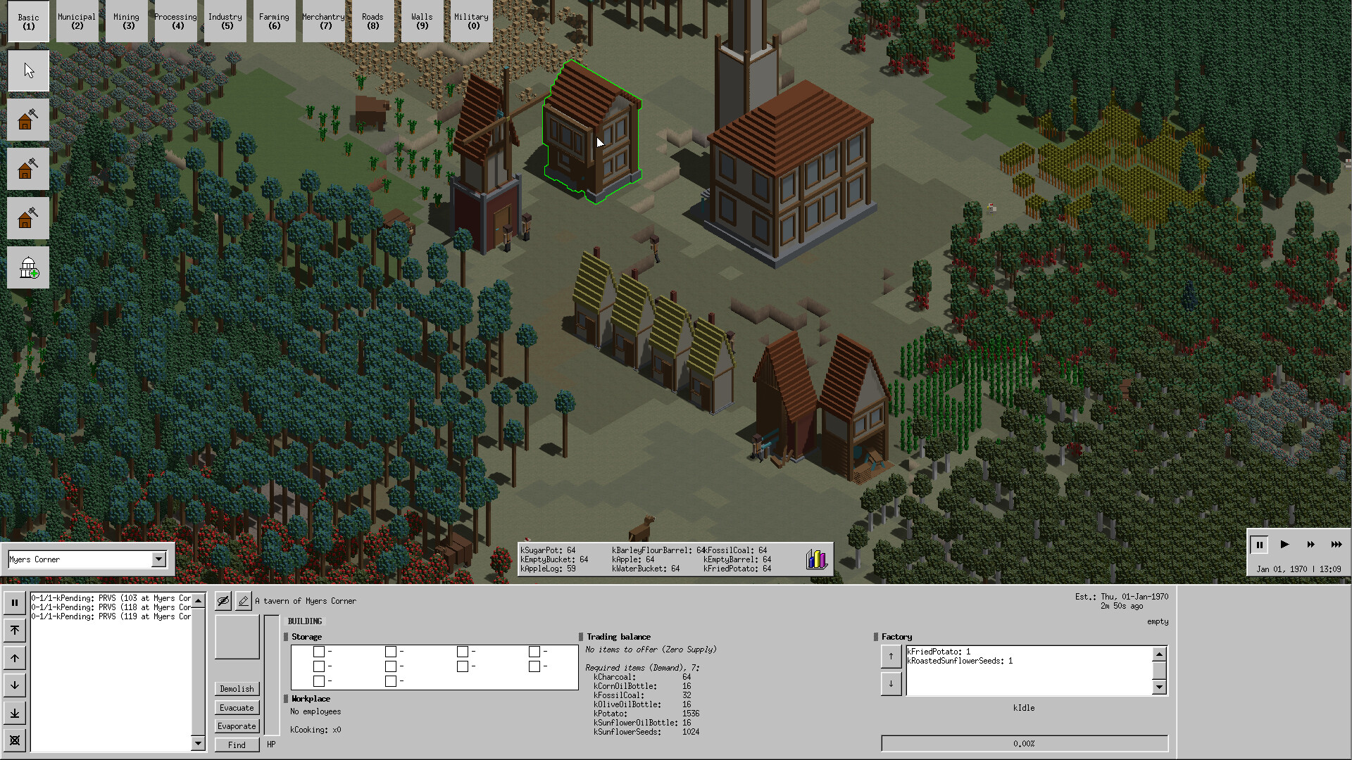 Routes and Forges screenshot 1