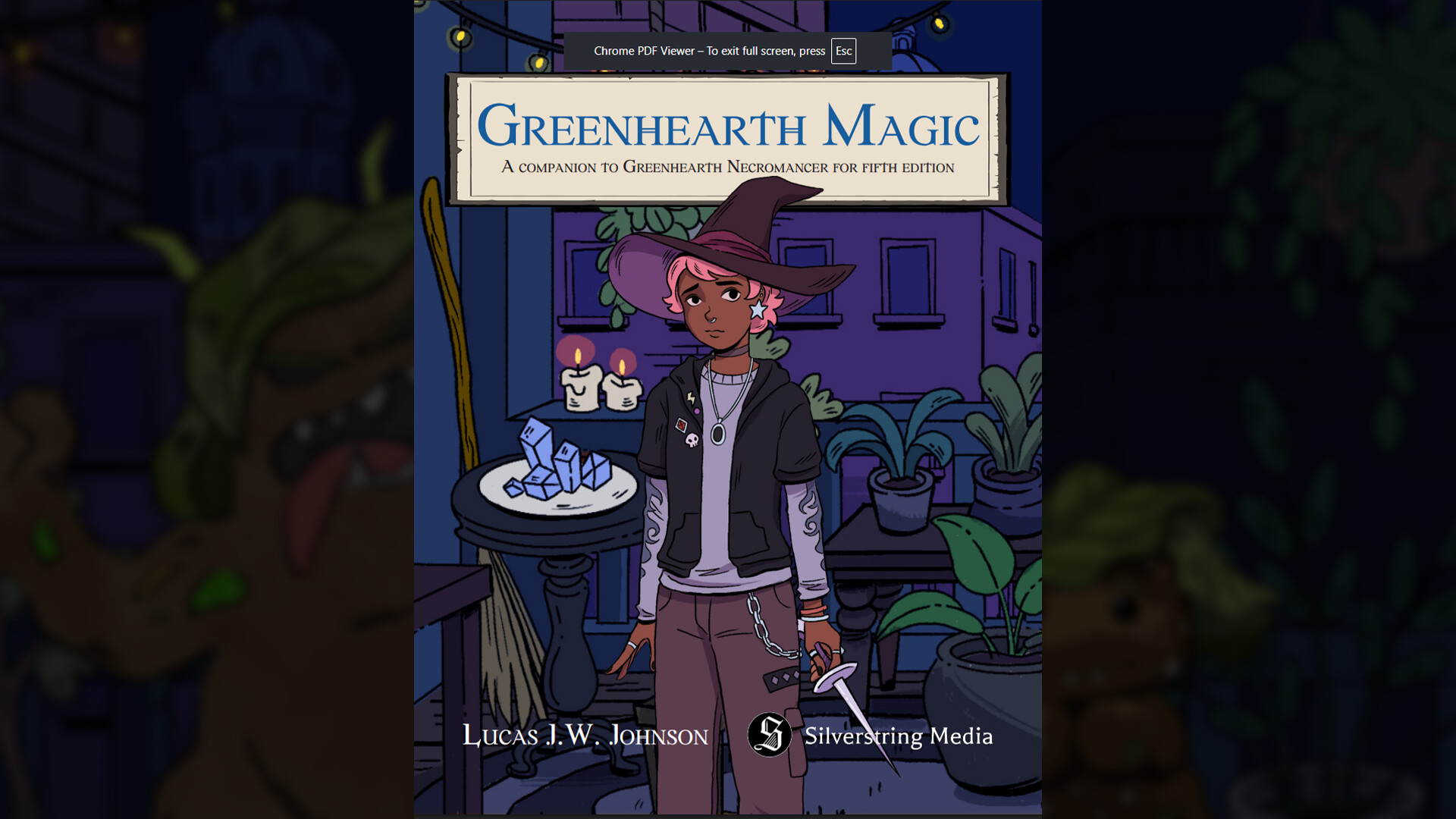 Greenhearth Magic: A companion to Greenhearth Necromancer for 5.5e Featured Screenshot #1