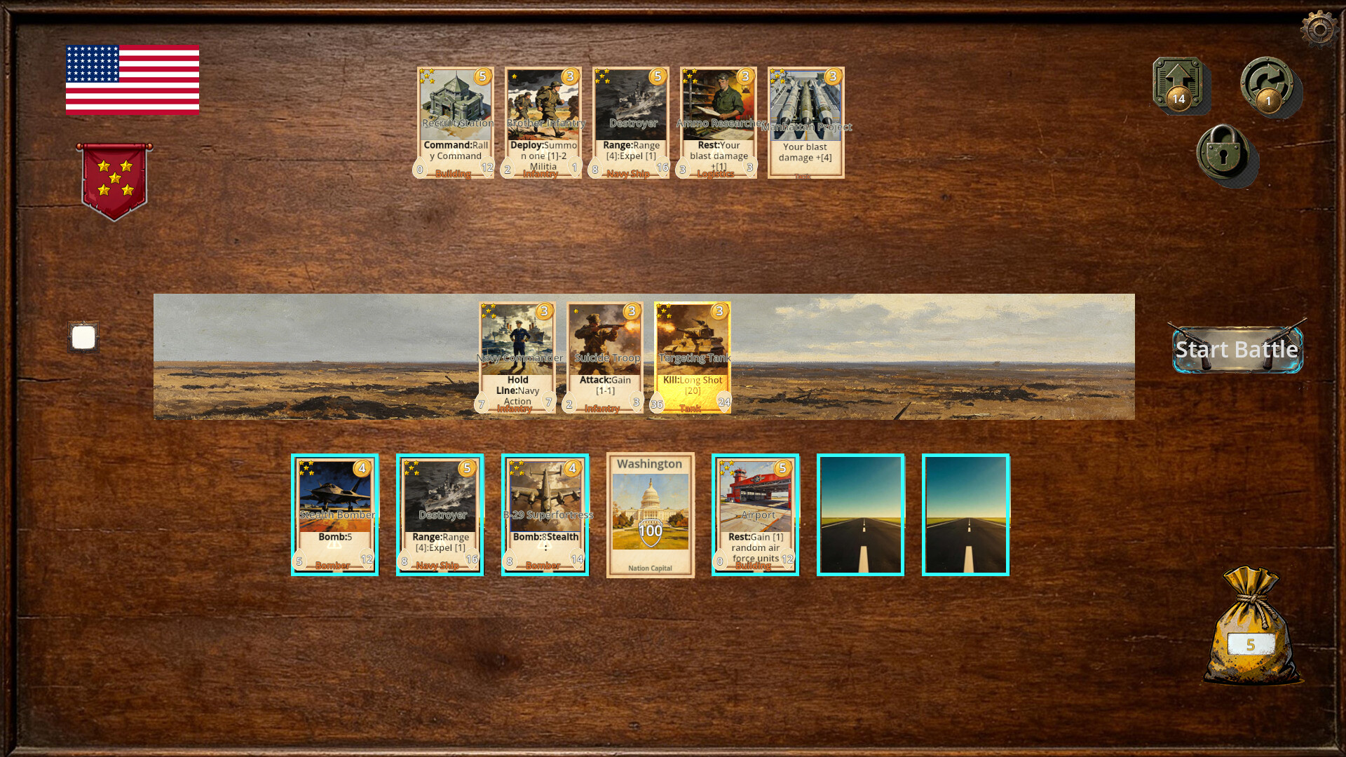 World War II Auto Battler screenshot