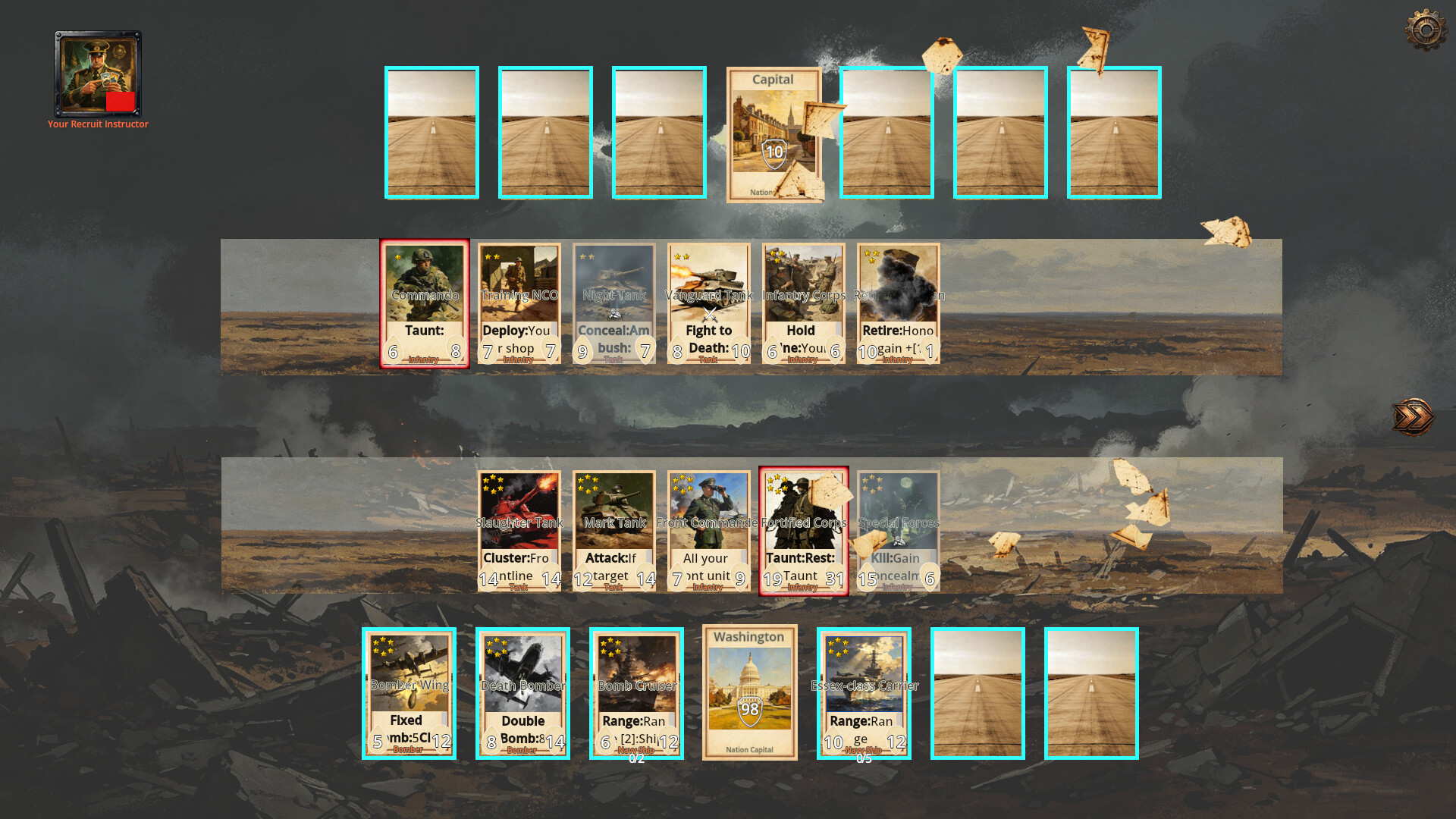 World War II Auto Battler screenshot
