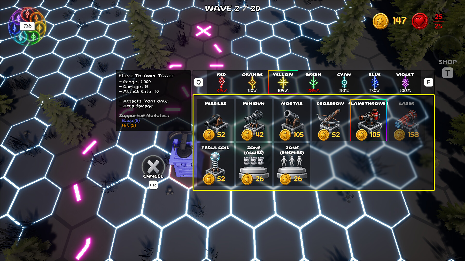 Spectrum Defense screenshot #1