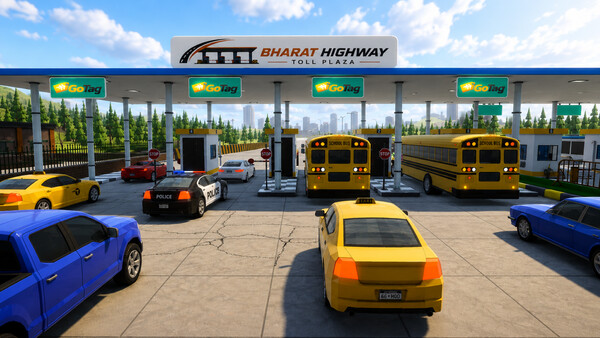 Toll Plaza Simulator