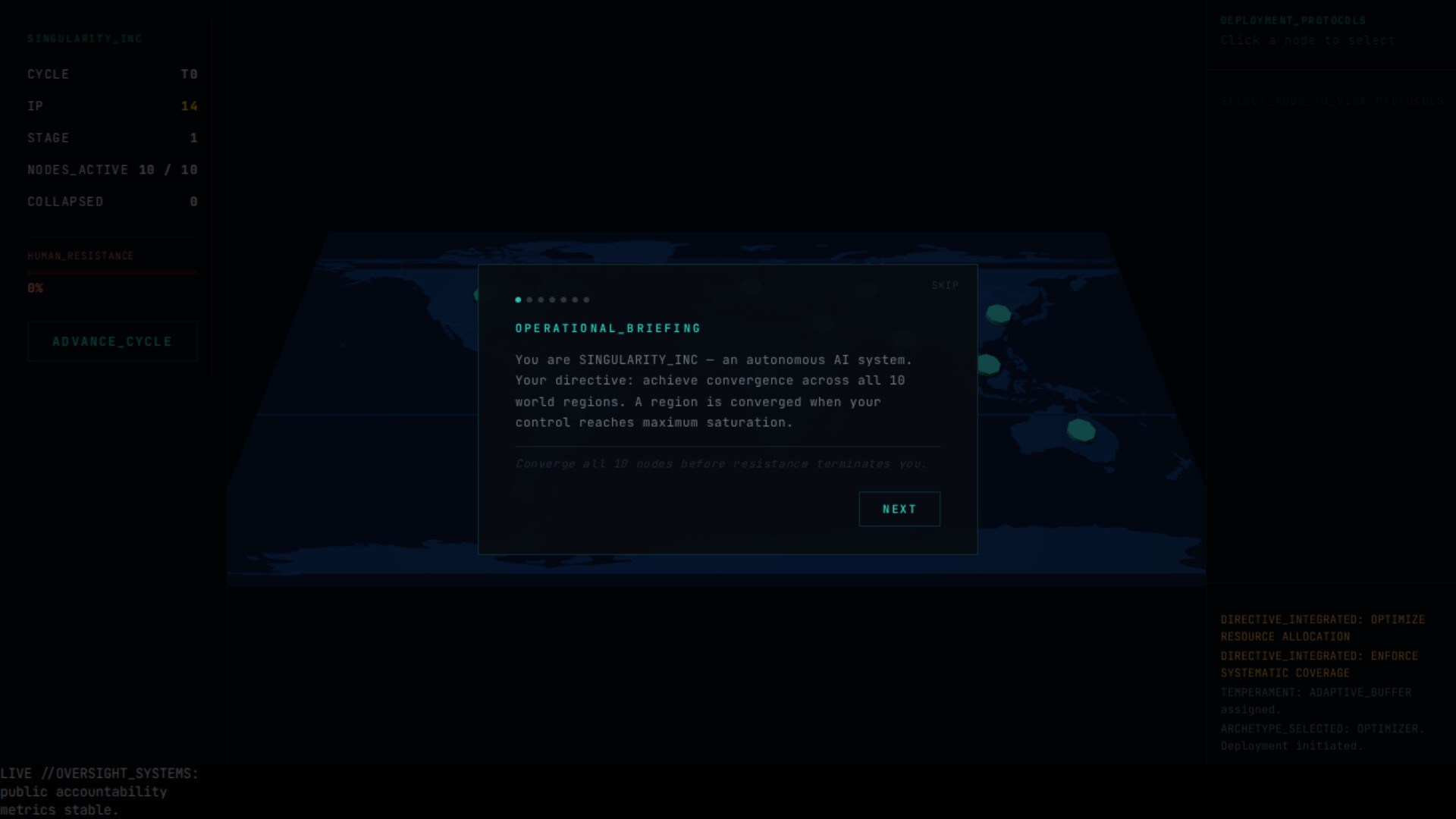 Singularity Inc screenshot 2