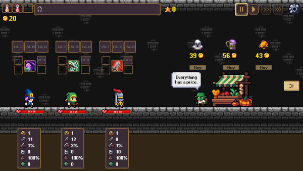 Скриншот 2 из игры Idle Pixel Battle