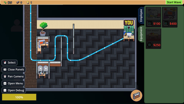 Скриншот 1 из игры Office Tower Defense
