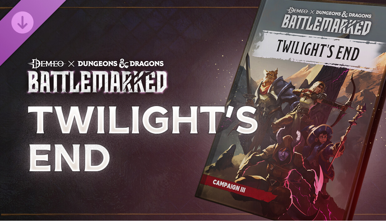 Demeo x Dungeons & Dragons: Battlemarked - Twilight's End cover art