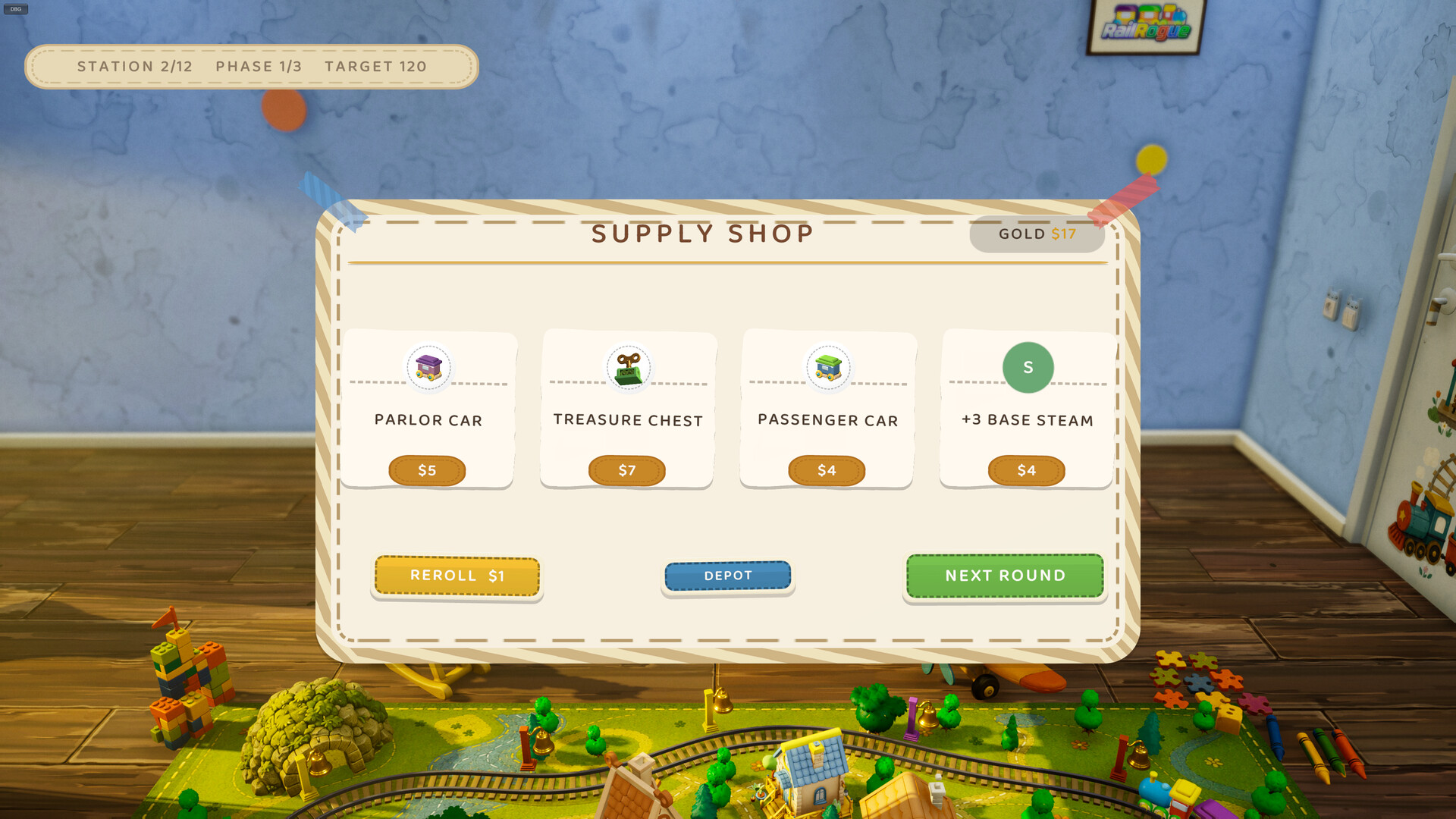 RailRogue – Screenshot 2