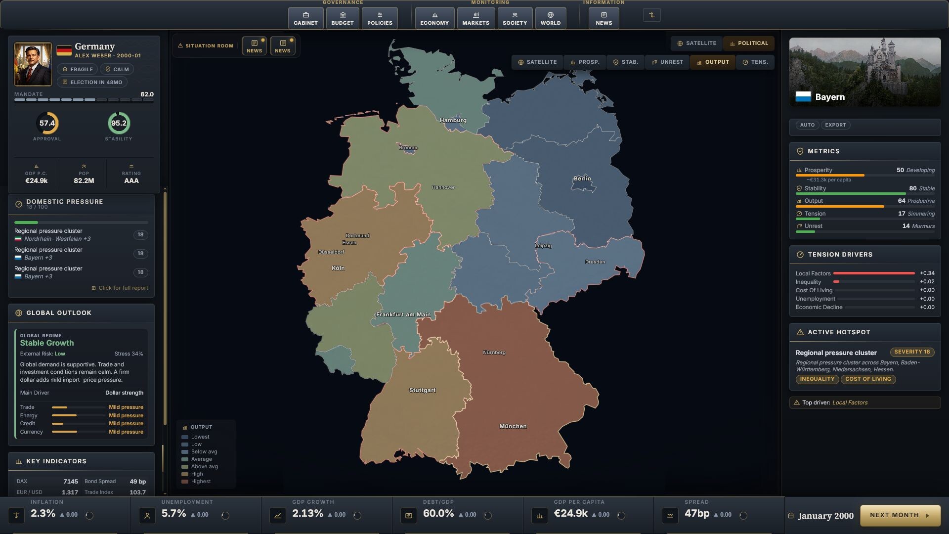 Wealth of Nations: Economic Strategy screenshot 1
