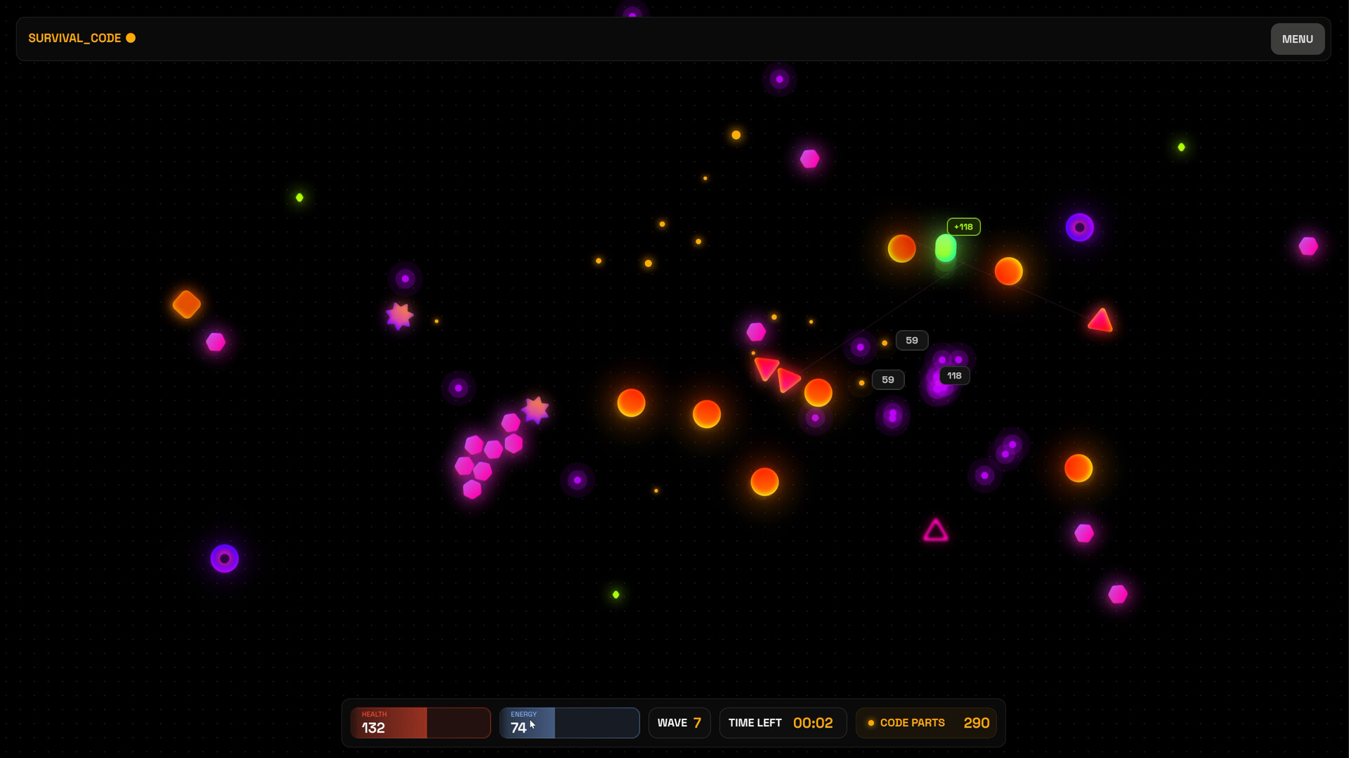 Survival Code screenshot