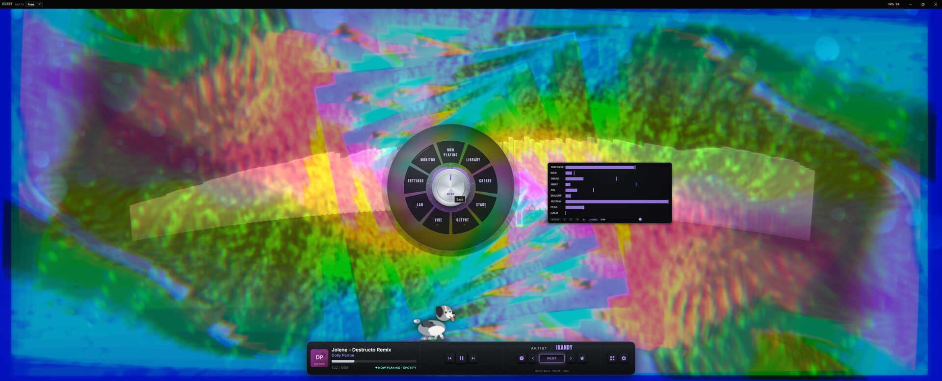 IKANDY: Music Visualizer screenshot